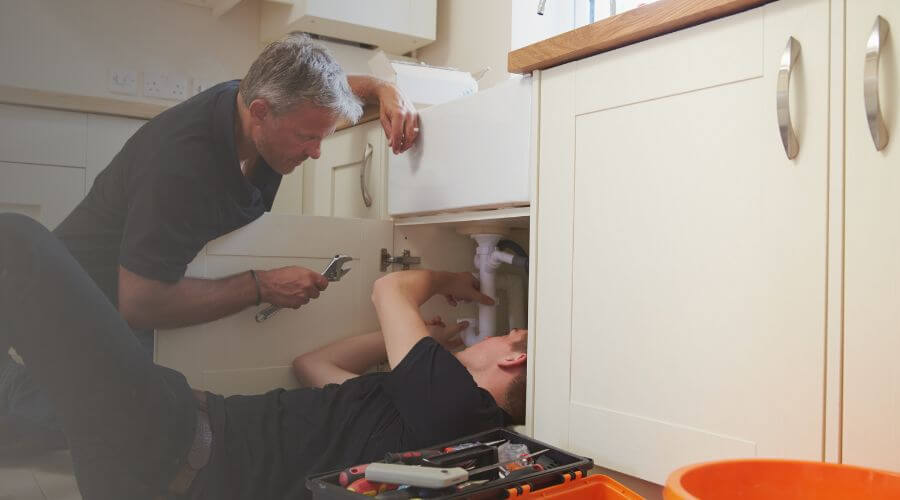 Professional burst pipe repair services in Colp, IL